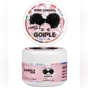 Edge Control Wax, New/Sealed, All Hair Types, Water Based, 8.25oz Family Size